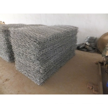 Gabion Stein Käfig / PVC Gabion Korb / Gabion Stützmauer